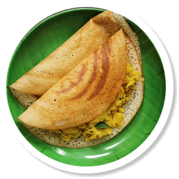 Authentic South Indian Dosa