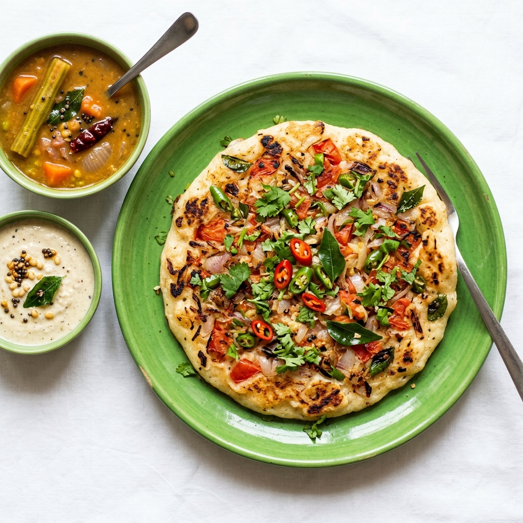 Vegetable Masala Uttapam
